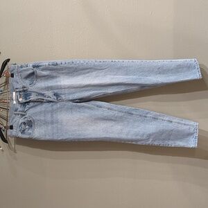 Pacsun Ultra high rise slim straight 26 button fly light wash